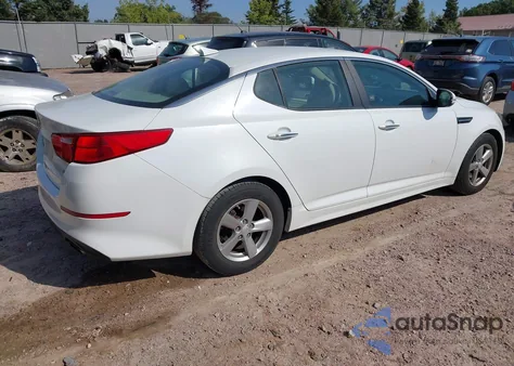 2015 Kia Optima Lx from USA, damaged, VIN 5XXGM4A76FG403896
